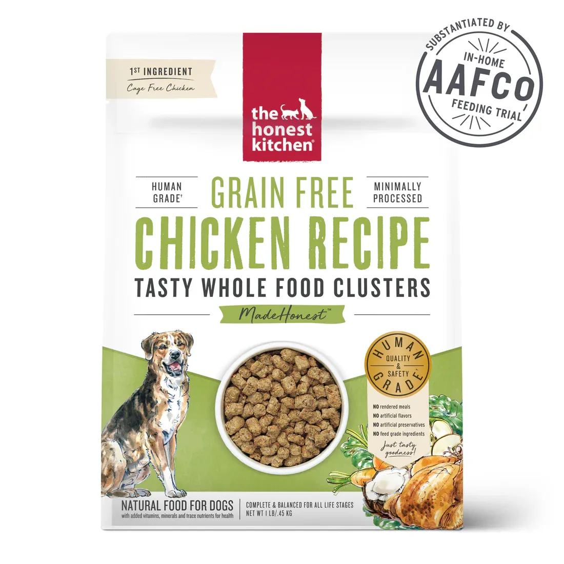 HONEST KITCHEN 20# CLUSTERS GF CHICKEN