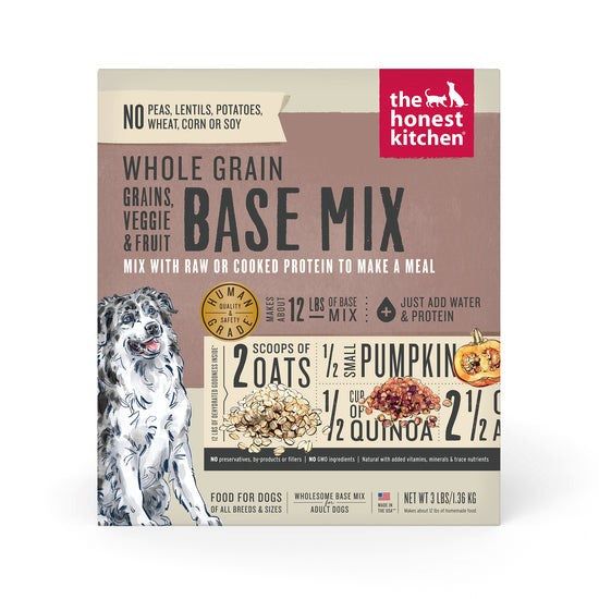 HONEST KITCHEN 3# GRAIN -FREE VEGGIE NUT &amp; SEED BASE
