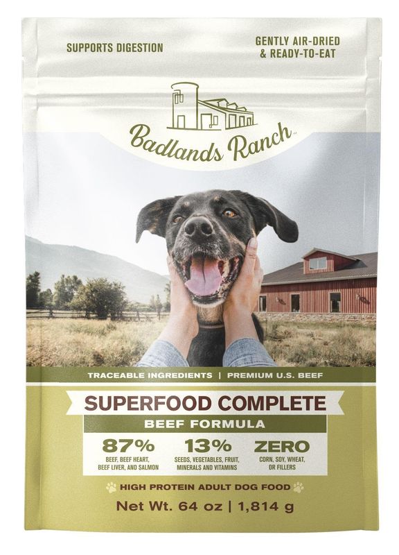 BADLANDS RANCH DOG 11.5OZ SUPERFOOD COMPLETE BEEF