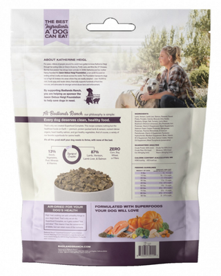 BADLANDS RANCH DOG 11.5OZ SUPERFOOD COMPLETE LAMB/VENISON