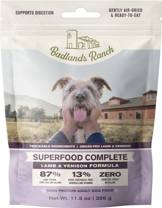 BADLANDS RANCH DOG 24OZ SUPERFOOD COMPLETE LAMB/VENISON