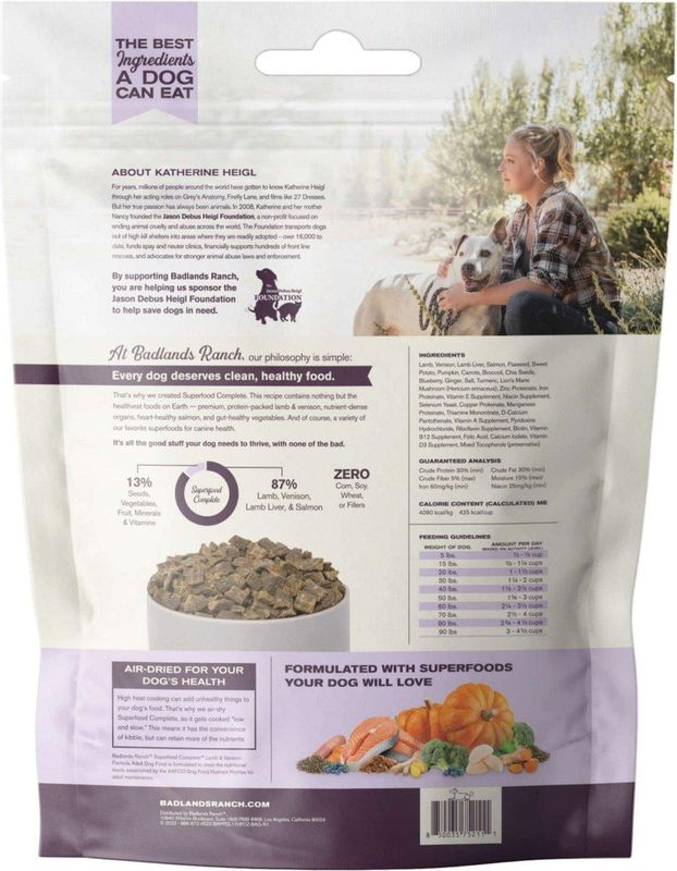 BADLANDS RANCH DOG 24OZ SUPERFOOD LAMB/VENISON