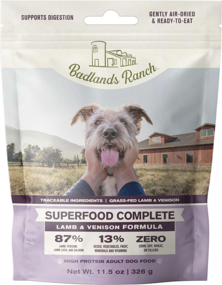 BADLANDS RANCH DOG 64OZ SUPERFOOD COMPLETE LAMB/VENISON