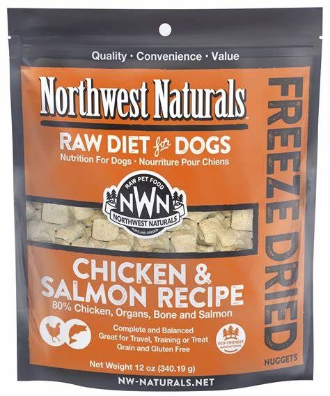 NORTHWEST NATURALS 12OZ CHICKEN/SALMON