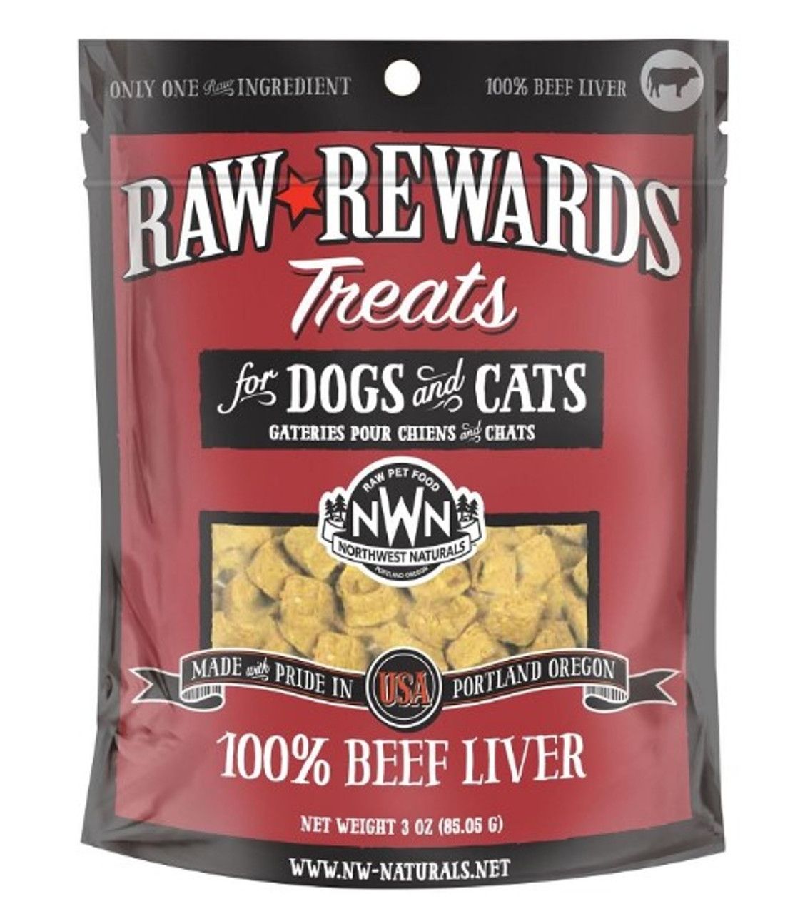 NORTHWEST NATURALS 3OZ BEEF HEART