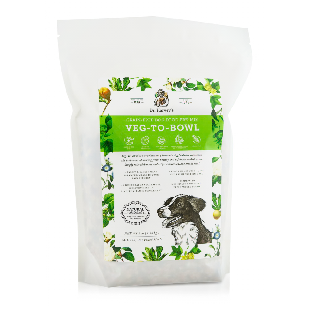 DR HARVEY&#39;S DOG 6.5OZ VEG TO BOWL