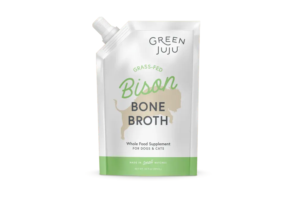 GREEN JUJU 20OZ BNE BROTH BISON