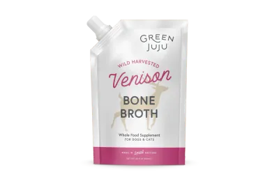 GREEN JUJU 20OZ VENISON BNE BROTH