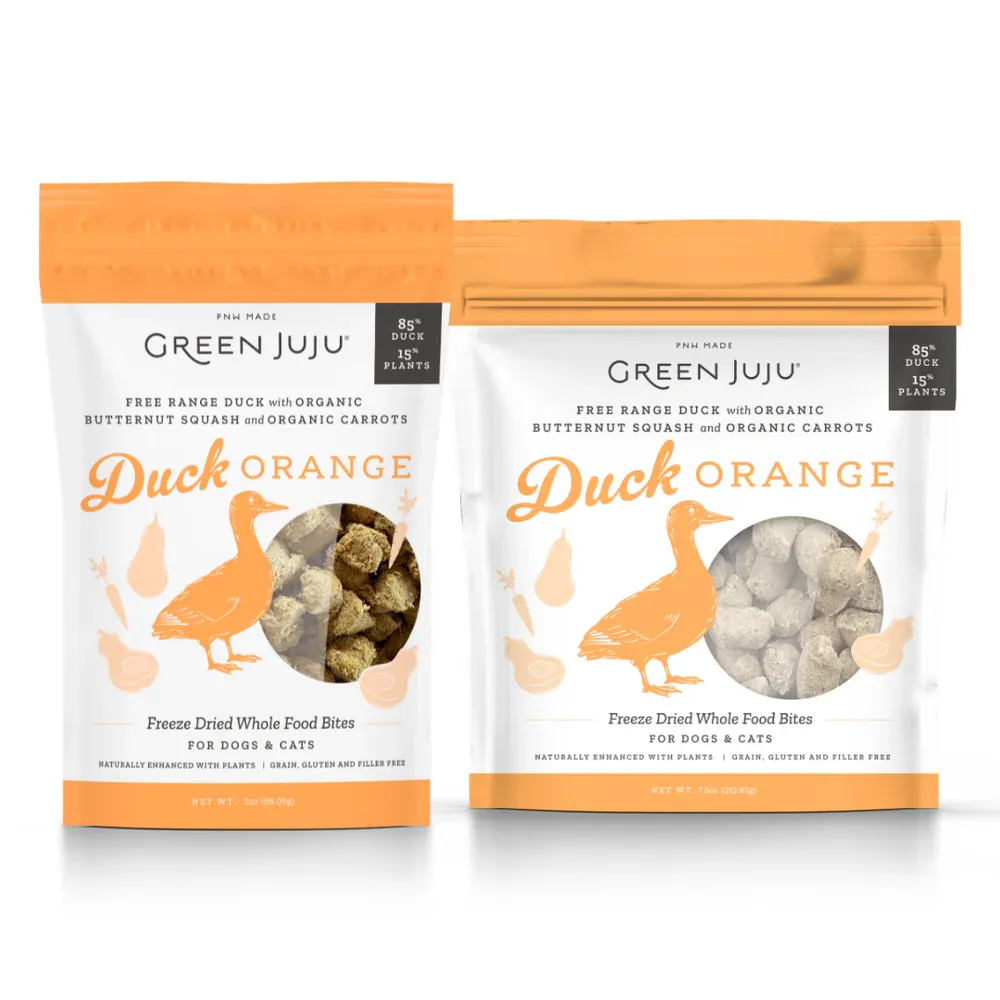 GREEN JUJU 7.5OZ FREEZE DRIED DUCK