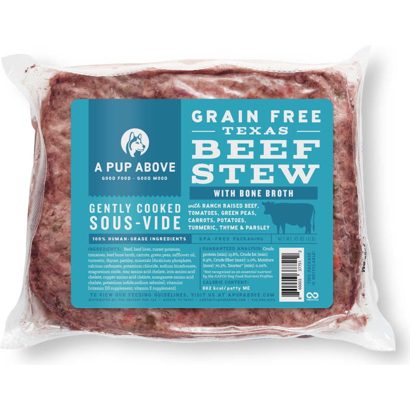 A PUP ABOVE 7# TEXAS BEEF STEW