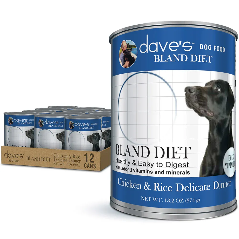 DAVE&#39;S DOG 13.2OZ BLAND CHICKEN