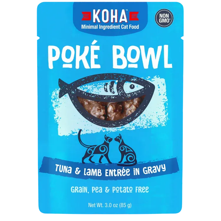 KOHA CAT 3OZ POKE TUNA &amp; LAMB