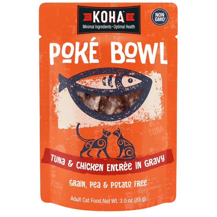 KOHA CAT 3OZ POKE TUNA &amp; CHICKEN