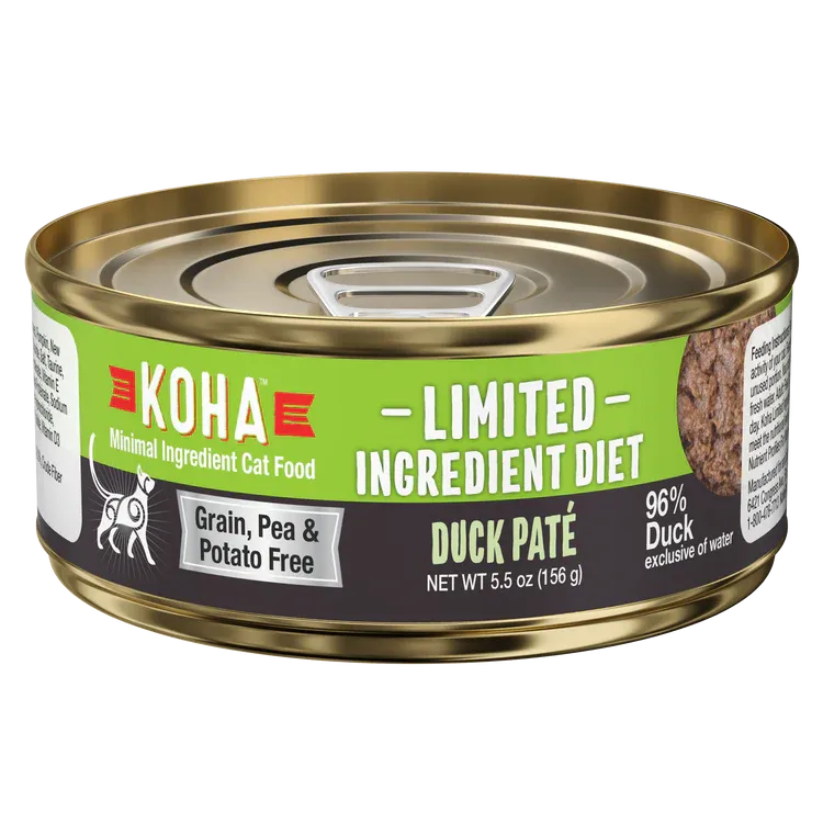 KOHA CAT 5.5OZ DUCK PATE LIMITED