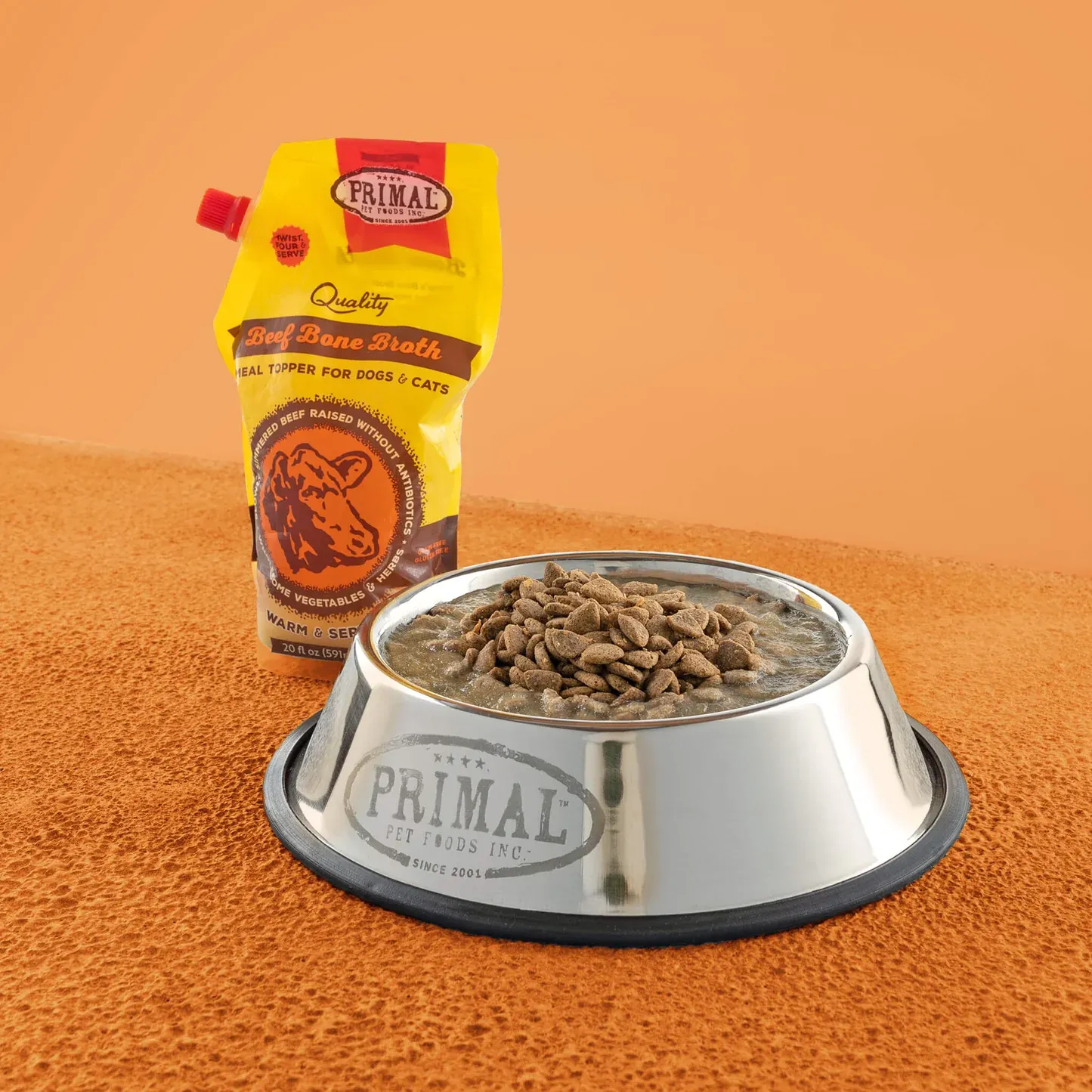 PRIMAL 20OZ FROZEN BNE BROTH BEEF