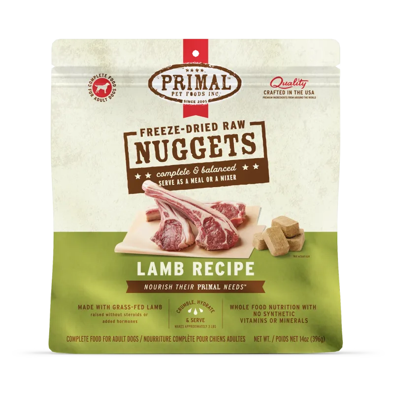 PRIMAL DOG 14OZ LAMB