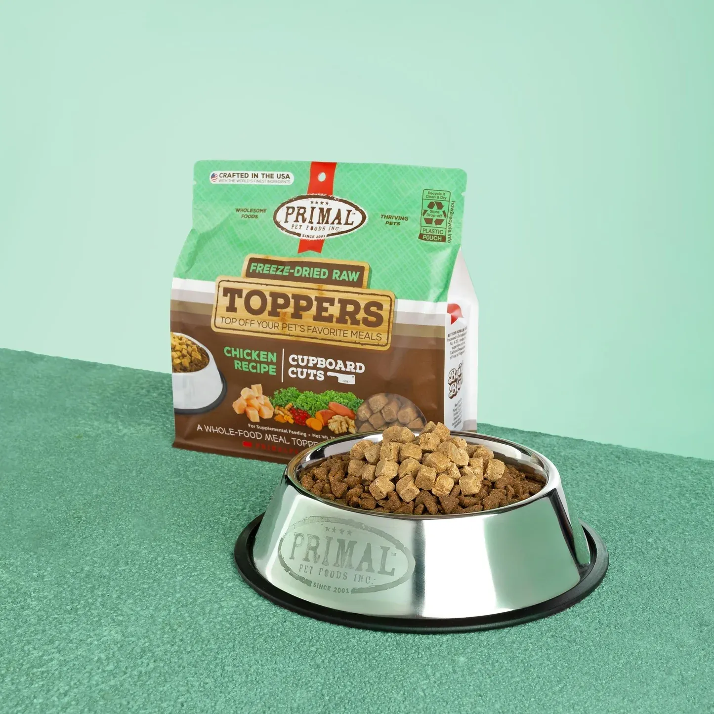 PRIMAL DOG 4# IN THE RAW KIBBLE SMALL BREED CHICKEN