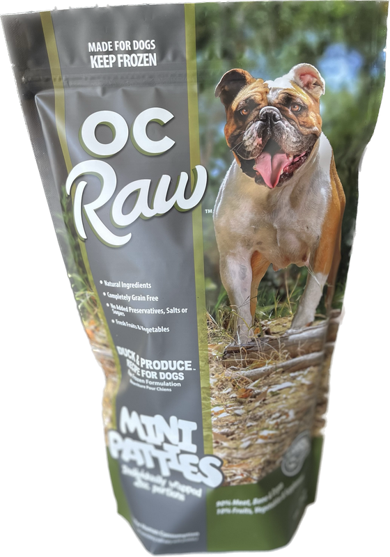 OC RAW 4# SLIDERS DUCK &amp; PRODUCE