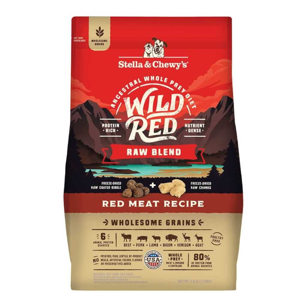 STELLA &amp; CHEWY&#39;S DOG 3.5# GRAIN RED MEAT BLEND