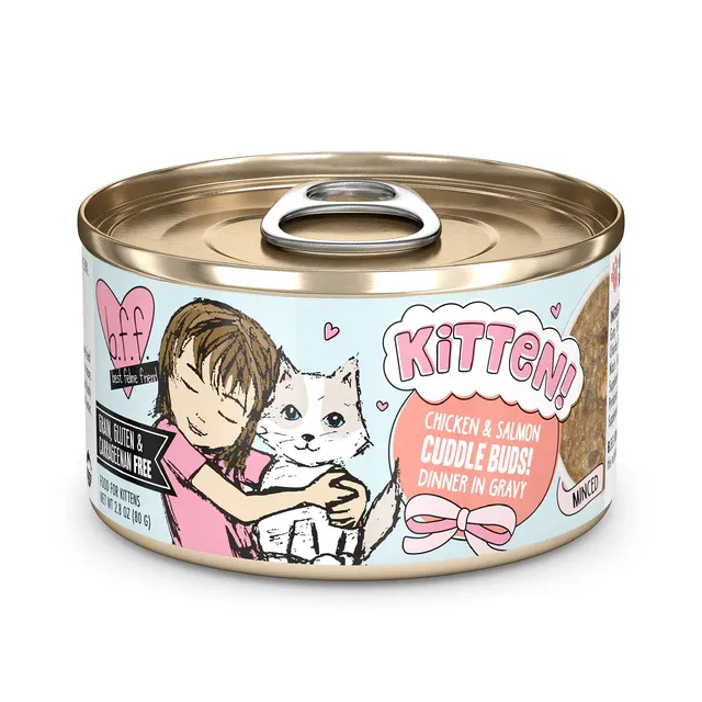 WERUVA BFF KITTEN CUDDLE BUDS 2.8OZ CAN