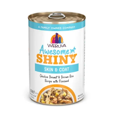 WERUVA AWESOME SHINY SKN COAT CHKN BRWN RICE 14OZ