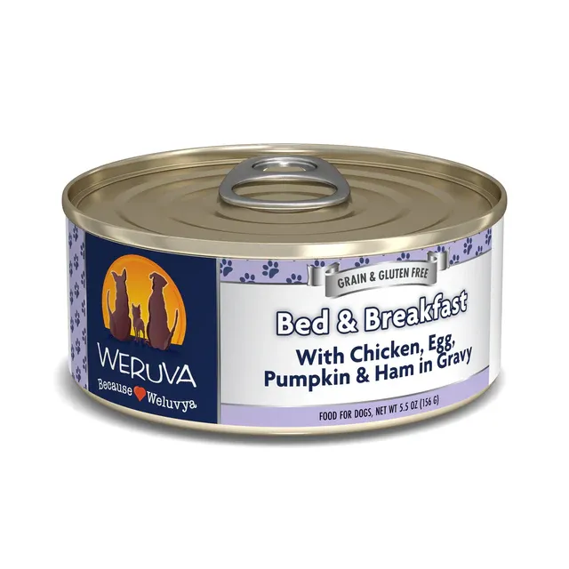 WERUVA DOG 5.5OZ BED &amp; BREAKFAST CASE