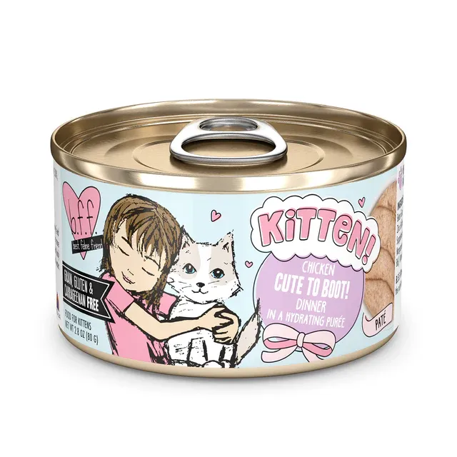 WERUVA BFF KITTEN CUTE TO BOOT 2.8OZ CAN