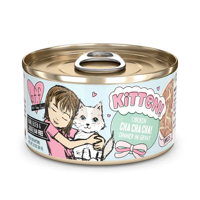 WERUVA BFF KITTEN CHA CHA CHA CHICKEN IN GRAVY 2.8OZ