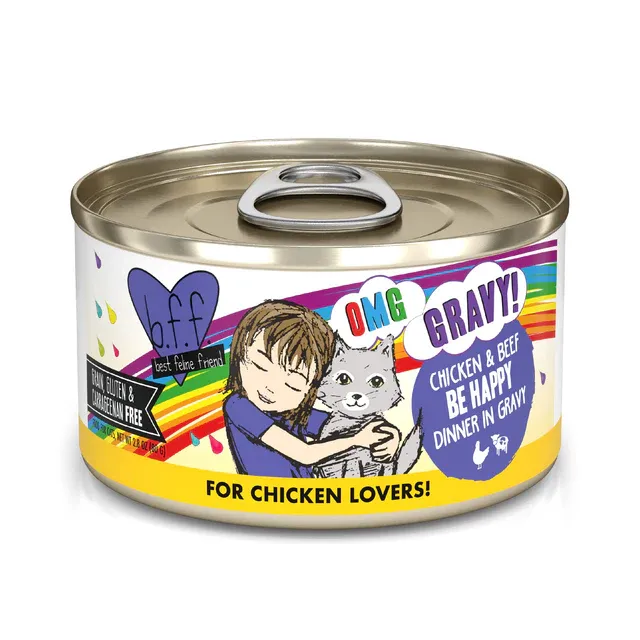 WERUVA BFF OMG - CHICKEN &amp; BEEF BE HAPPY 5.5 OZ