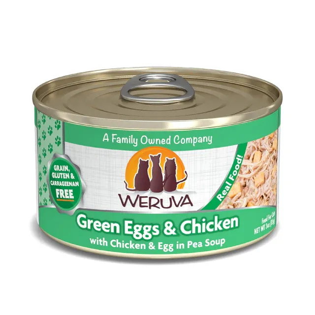 WERUVA - CHICKEN &amp; EGG - GREEN EGGS &amp; CHICKEN 3OZ CAN