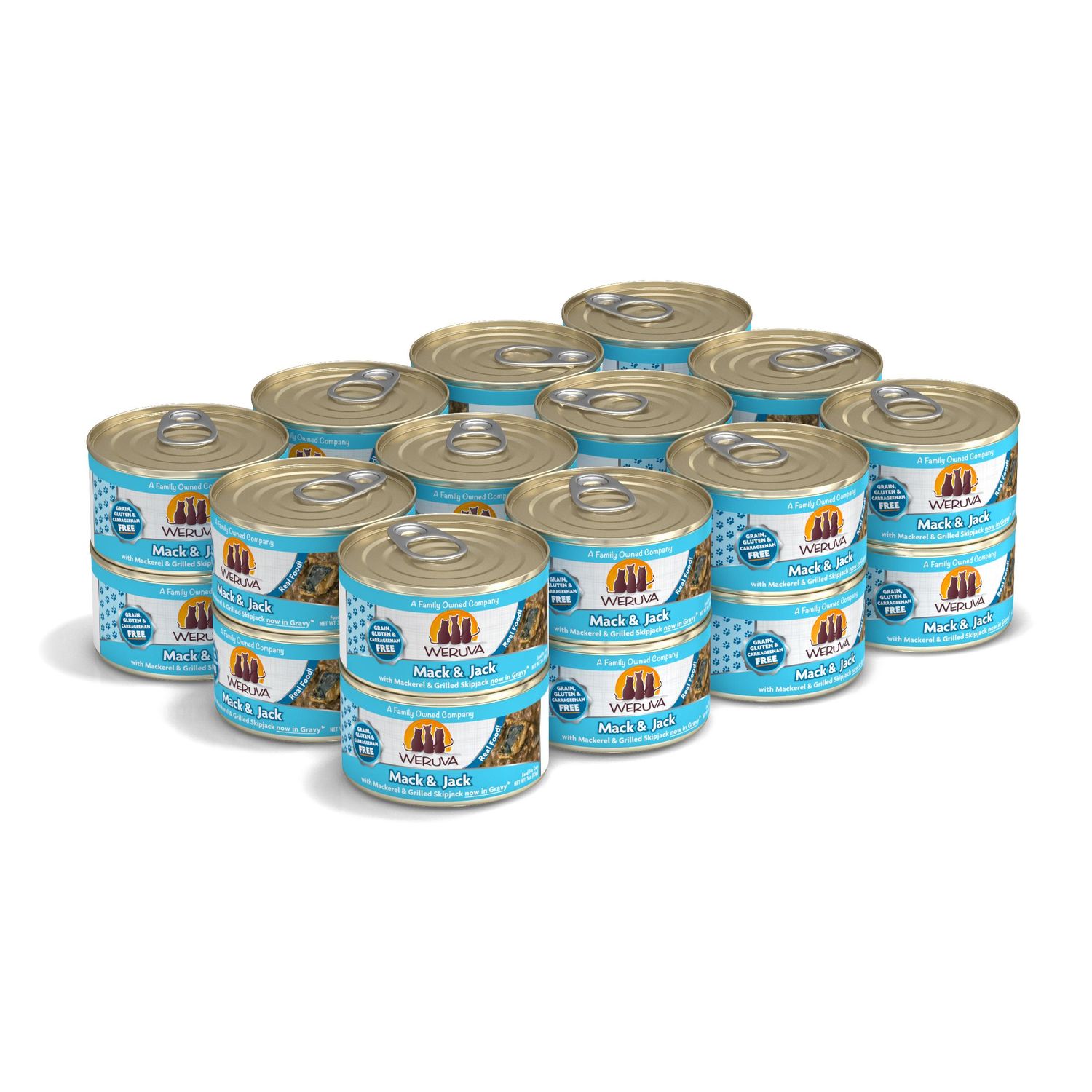WERUVA CAT 5.5OZ MACK &amp; JACK CASE