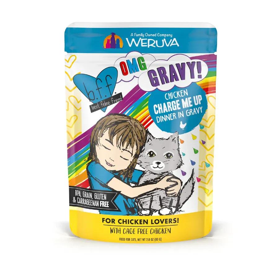 WERUVA CAT CHARGE ME UP 3OZ POUCH CASE