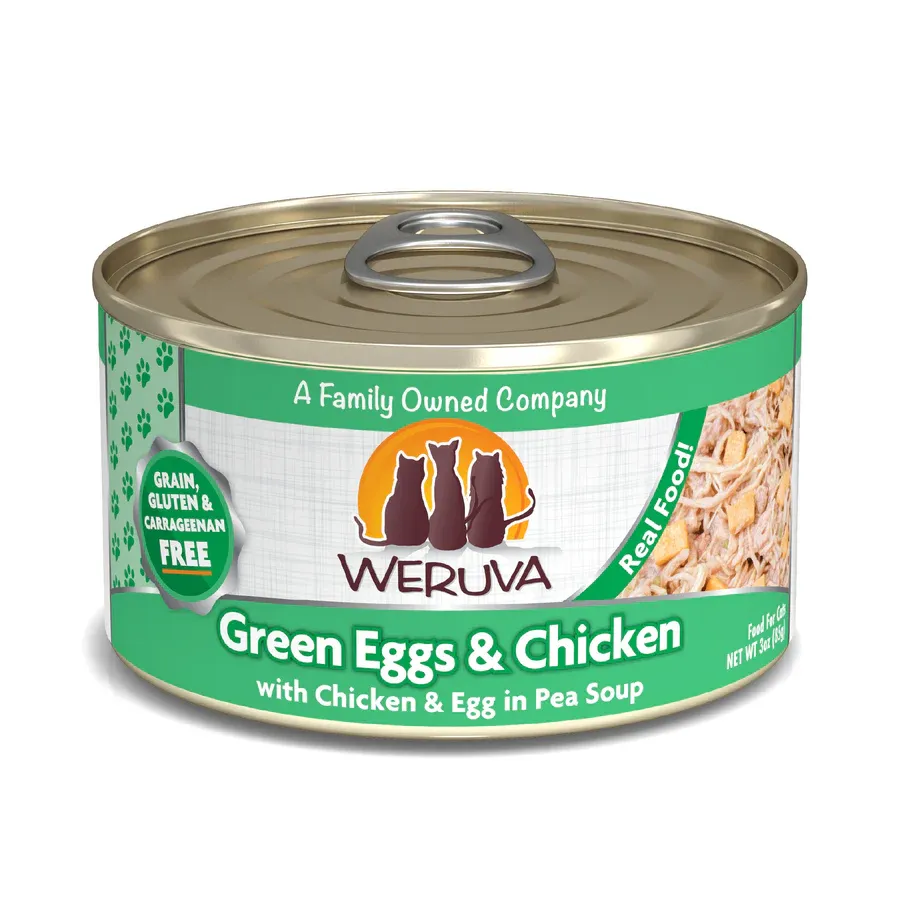 WERUVA CAT GREEN EGG CHICKEN 5.5OZ CAN