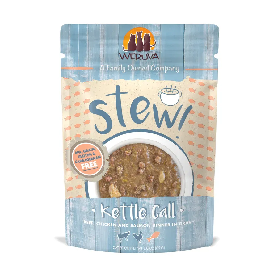 WERUVA CAT KETTLE CALL 3OZ POUCH CASE