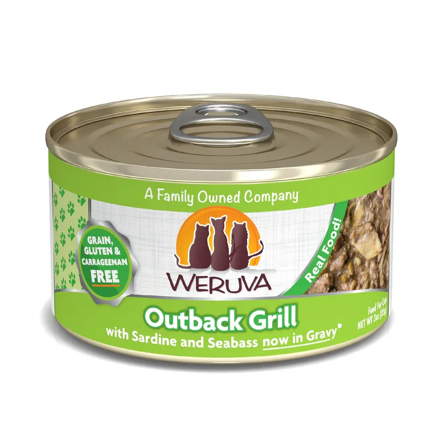 WERUVA CAT OUTBACK GRILL 5.5OZ CAN