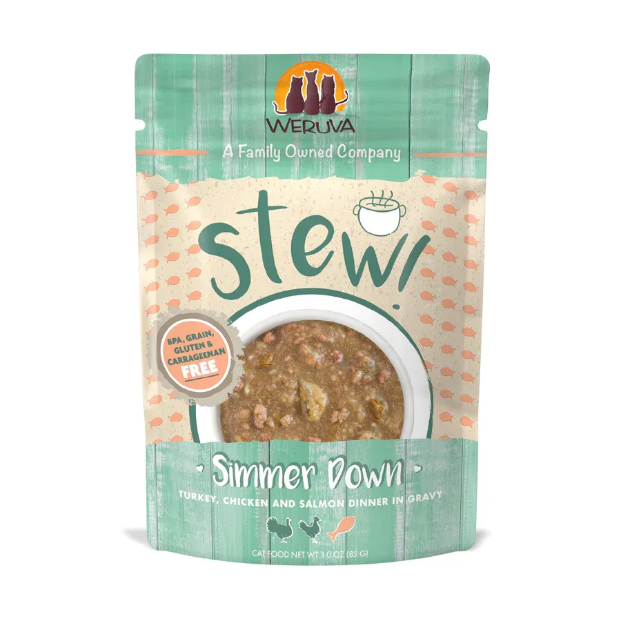 WERUVA CAT 3OZ POUCH SIMMER DOWN CASE