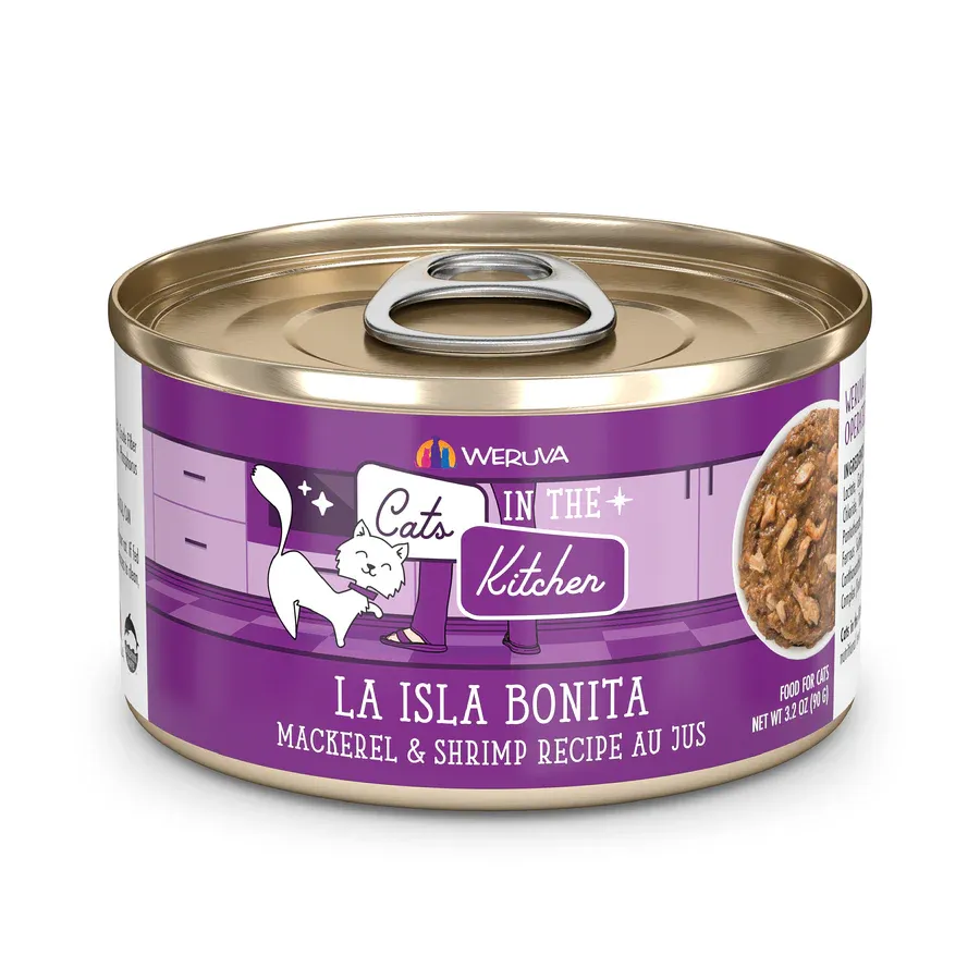 WERUVA CATS IN THE KITCHEN - LA ISLA BONITA 3.2 OZ CAN