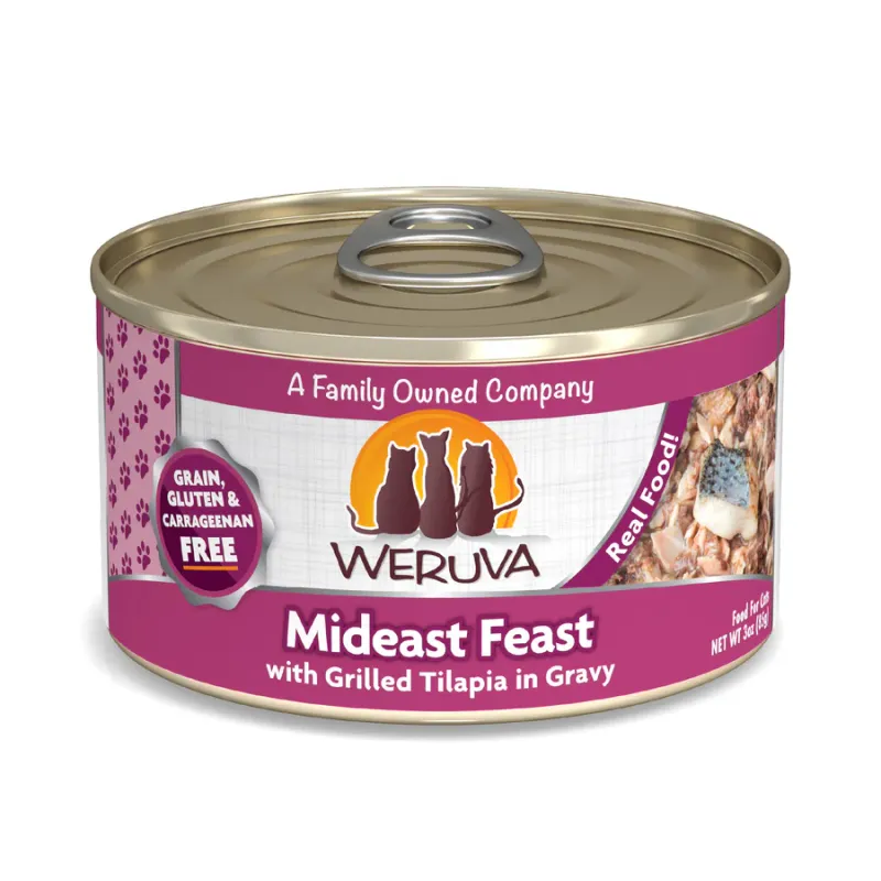 WERUVA - GRILLED TILAPIA - MIDEAST FEAST 3OZ CAN