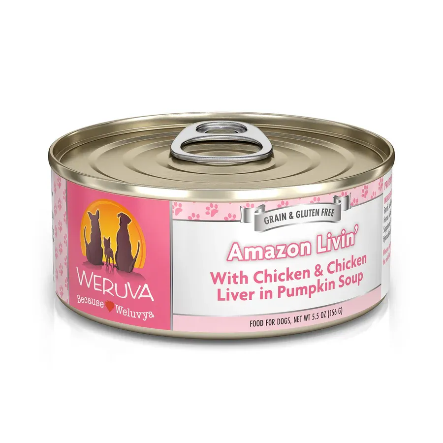WERUVA DOG - AMAZON LIVER 5.5OZ CAN