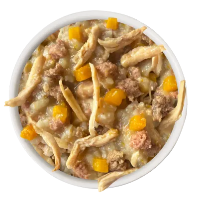 WERUVA DOG 14OZ AWESOME BELLY CHICKEN &amp; RICE  &amp; PUMPKIN