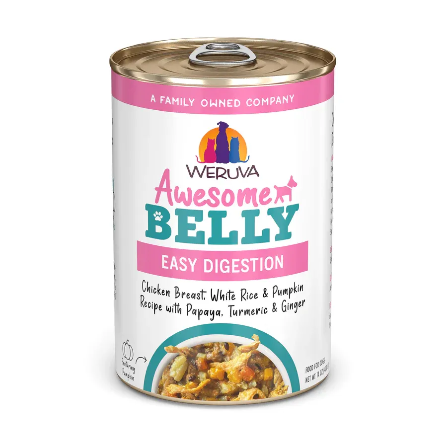 WERUVA DOG 14OZ AWESOME BELLY CHICKEN PAPAYA