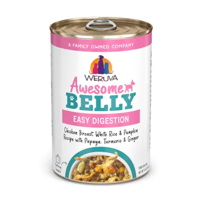 WERUVA DOG 14OZ AWESOME BELLY CHICKEN PAPAYA