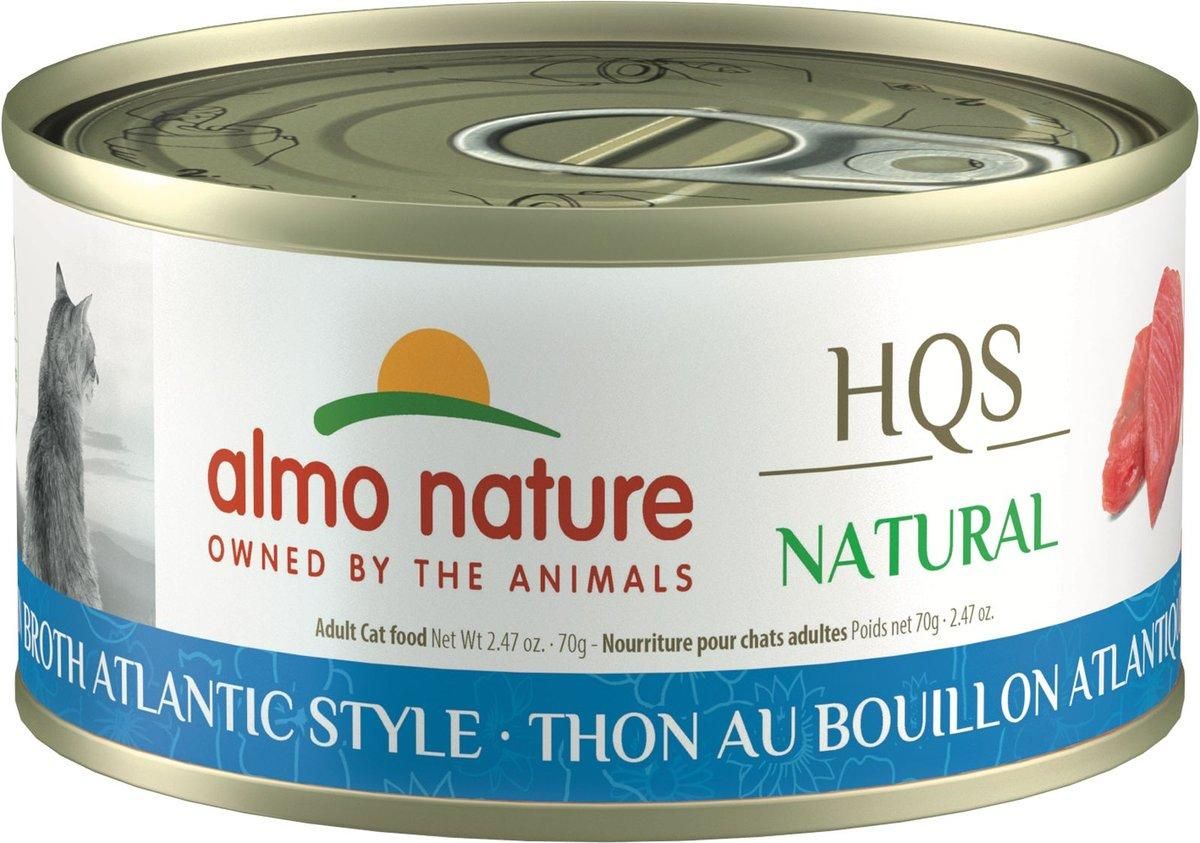 ALMO CAT 2.47OZ NATURAL CAN - TUNA IN BROTH ATLANTIC