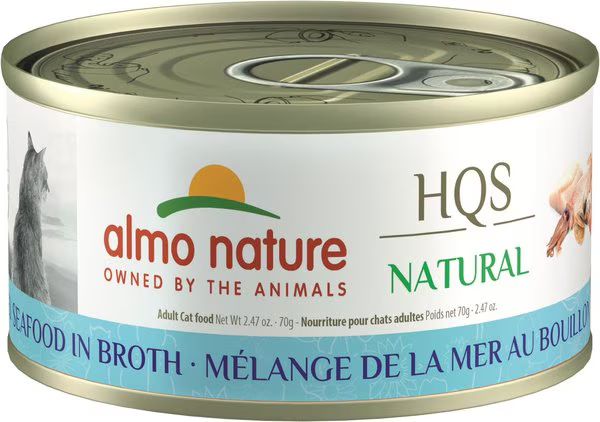 ALMO CAT MIXED SEAFOOD 2.47OZ CASE