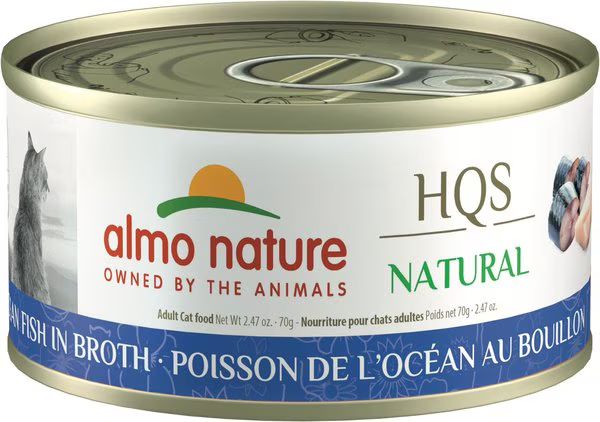 ALMO CAT OCEAN FISH IN BROTH 2.47OZ  CASE