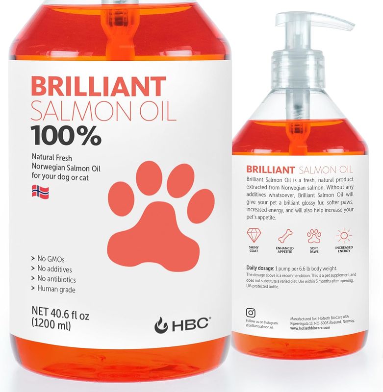 BRILLIANT SALMON OIL 34OZ