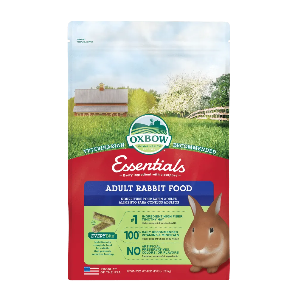 OXBOW ESSENTIALS - ADULT RABBIT 10LB