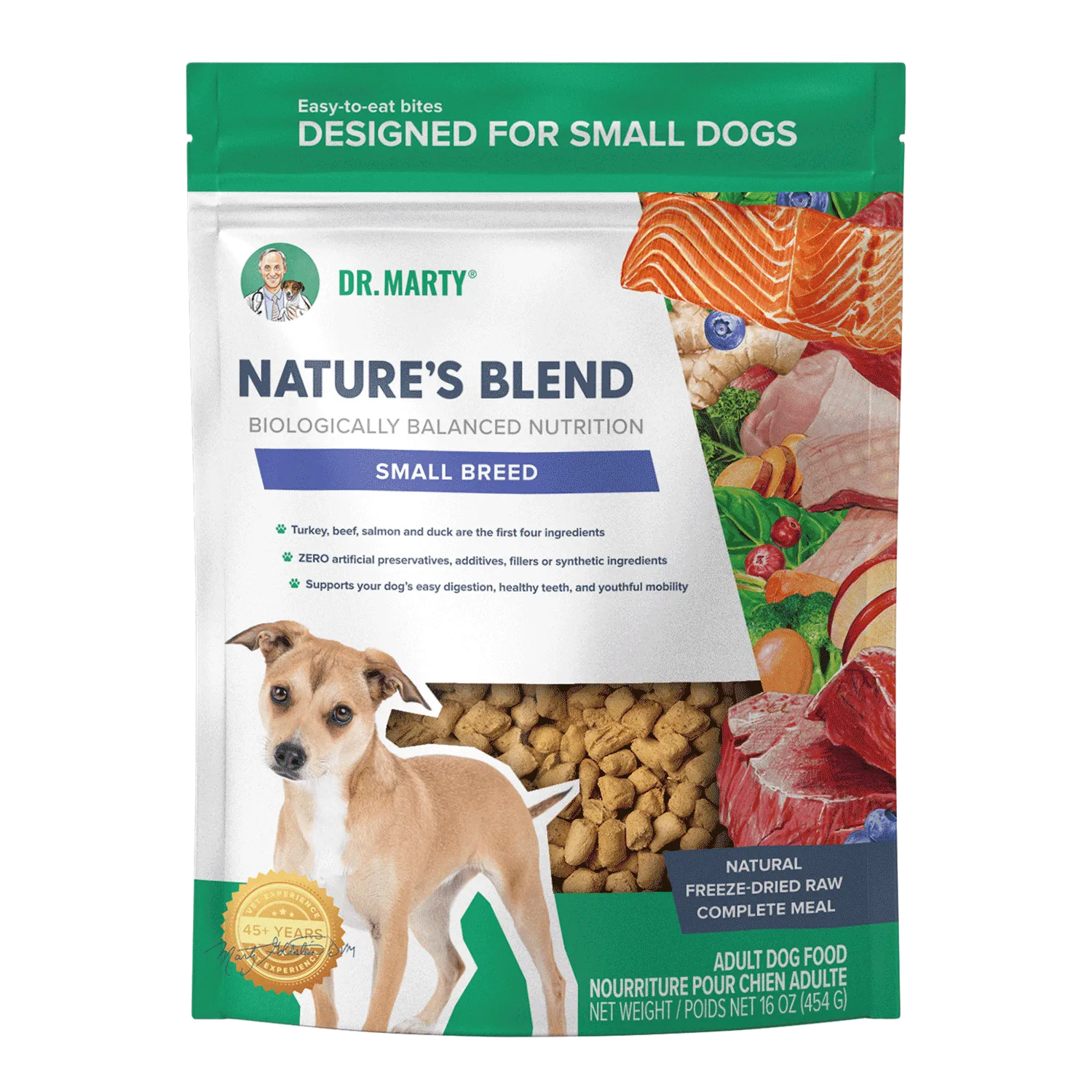 DR. MARTY DOG 6OZ SMALL BREED