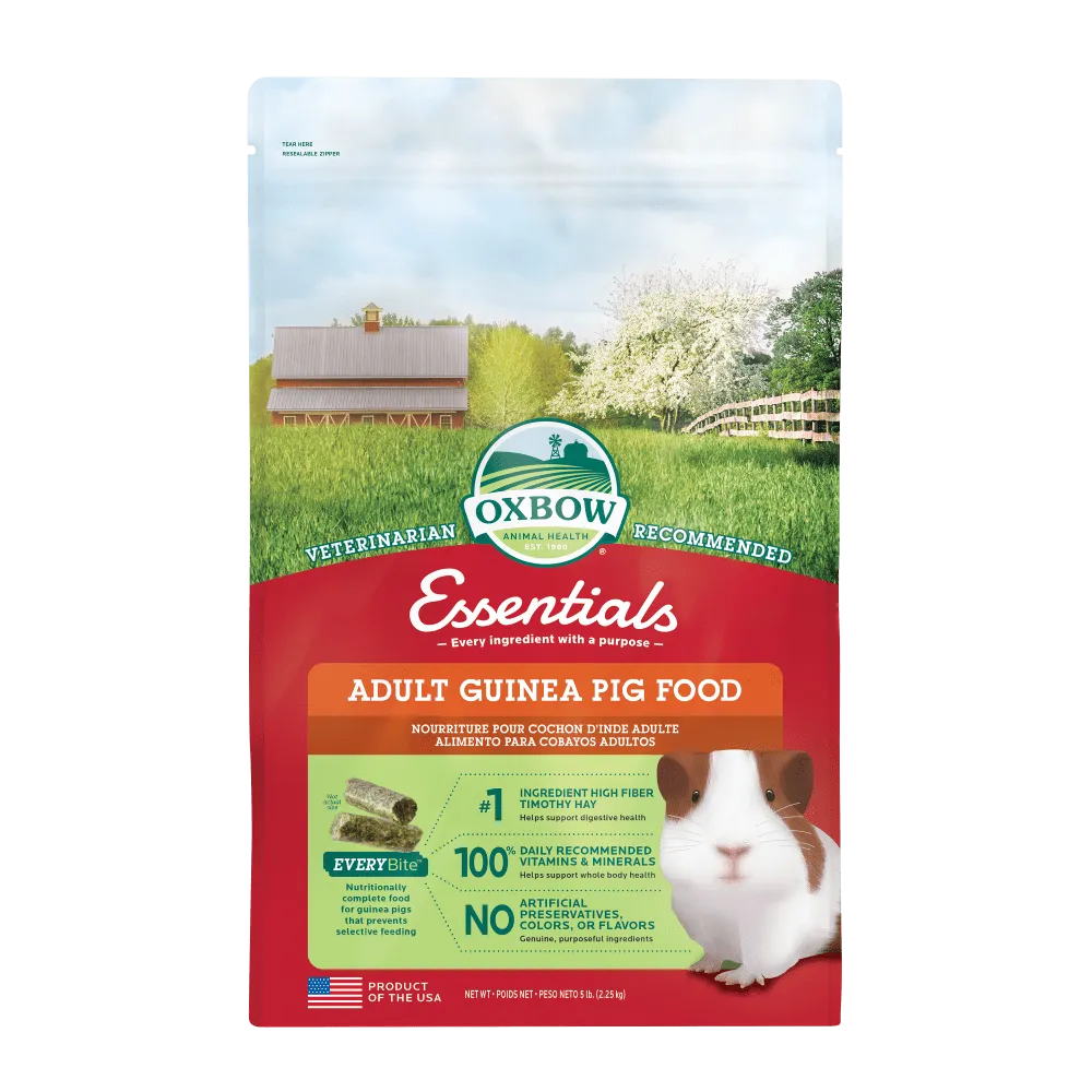 OXBOW ESSENTIALS - ADULT GUINEA PIG 5LB