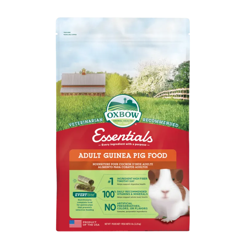 OXBOW ESSENTIALS - ADULT GUINEA PIG 5LB